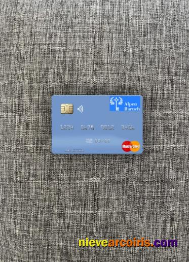 Vanuatu Alpen Baruch Bank Limited mastercard photolook